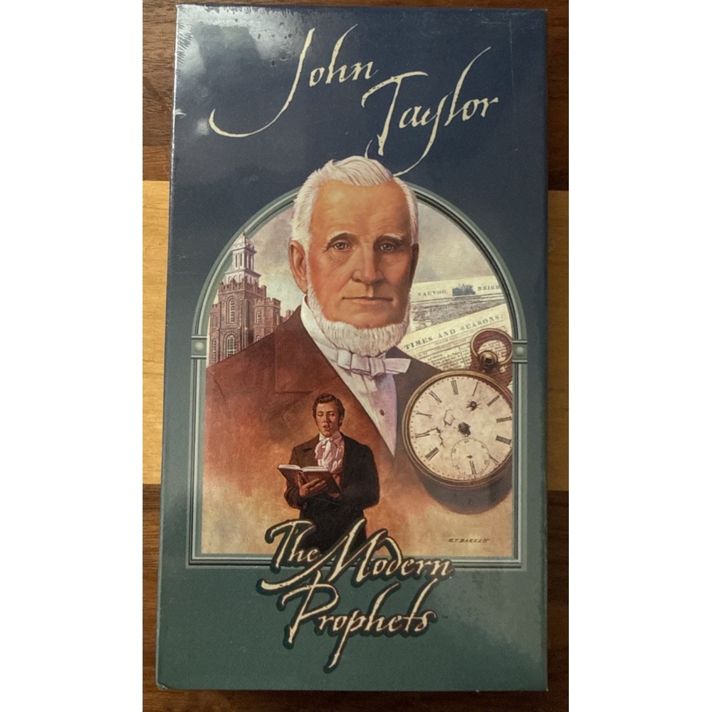 VHS John Taylor The Modern Prophets  New / Sealed - Living Scriptures LDS/Mormon